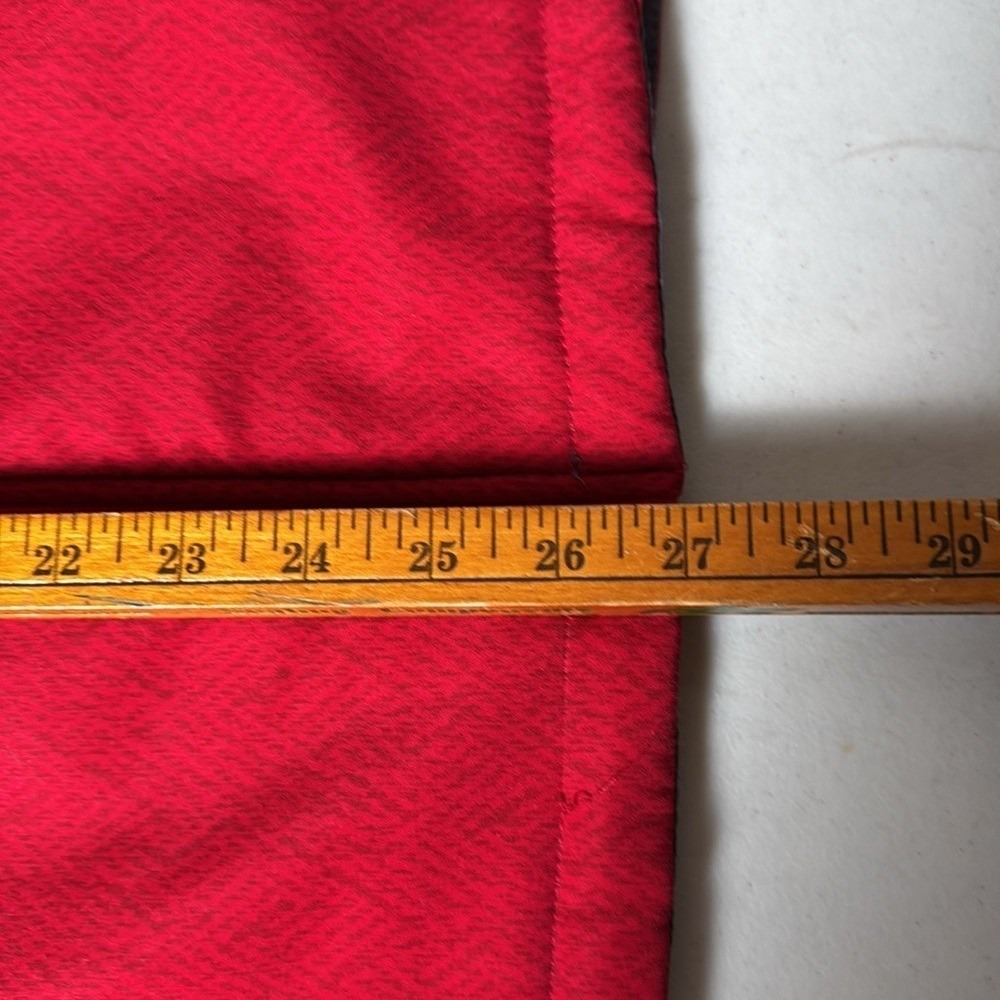 Free Country Womens Red Herringbone Softshell Hooded Jacket Size 1X - Picture 13 of 14